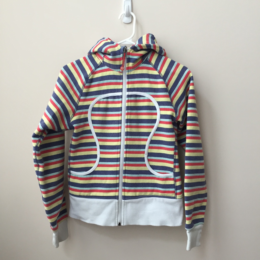 Lululemon Multi-Colored Scuba Hoddie Size 4